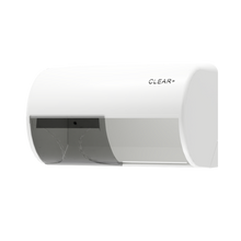 Clear+ Toilettenpapierspender weiß