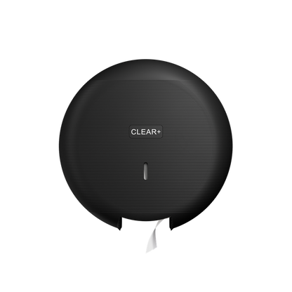 CLEAR+ EcoBlack Mini Jumbo Toilettenpapierspender