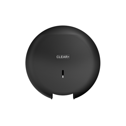 CLEAR+ EcoBlack Mini Jumbo Toilettenpapierspender