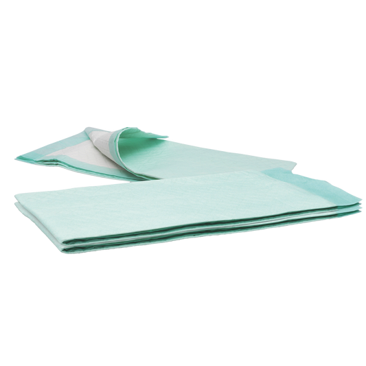 MaiMed medical pad 60x90cm Extra non-sterile Fluff flake pillow 60x90cm 2x25pcs/box green | Box (50 pieces)