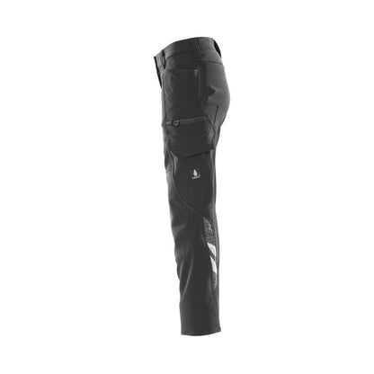 Pants, women, DIAMOND, knee pockets, stretch pants