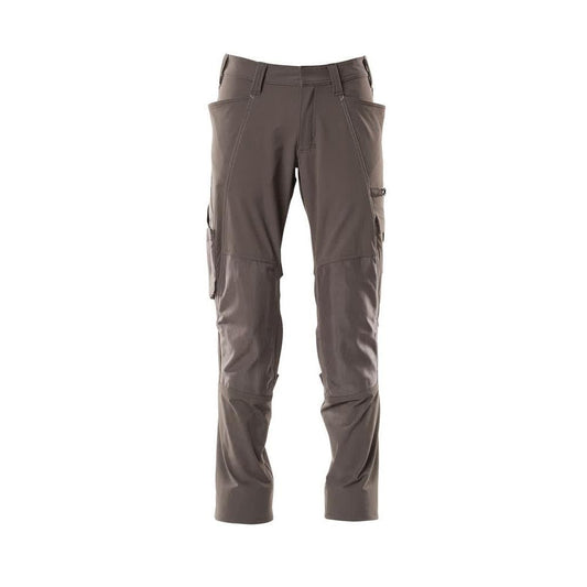 Pants, knee pockets, ULTIMATE STRETCH pants, dark anthracite