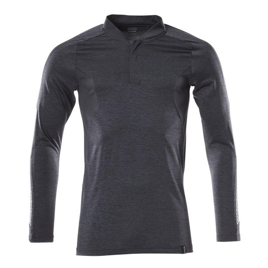Polo shirt with COOLMAX® PRO, long sleeve polo shirt