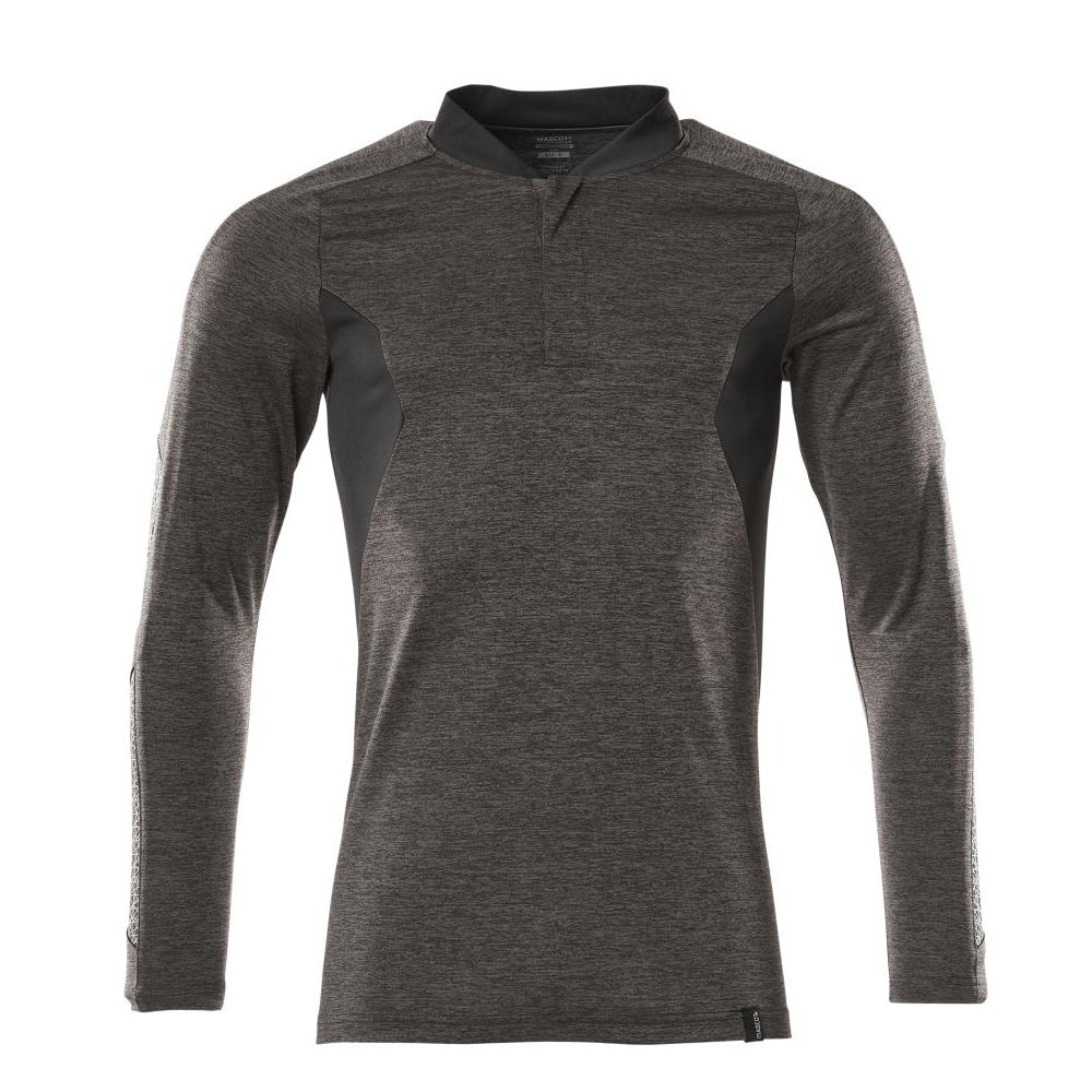 Polo shirt with COOLMAX® PRO, long sleeve polo shirt