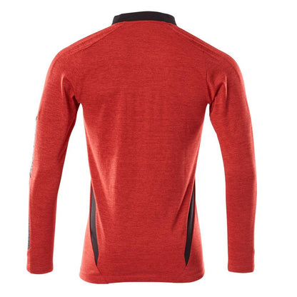 Polo shirt with COOLMAX® PRO, long sleeve polo shirt
