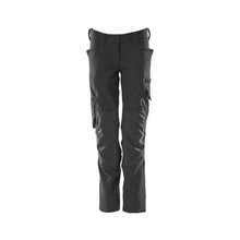 Pants, women, PEARL, knee pockets, stretch pants
