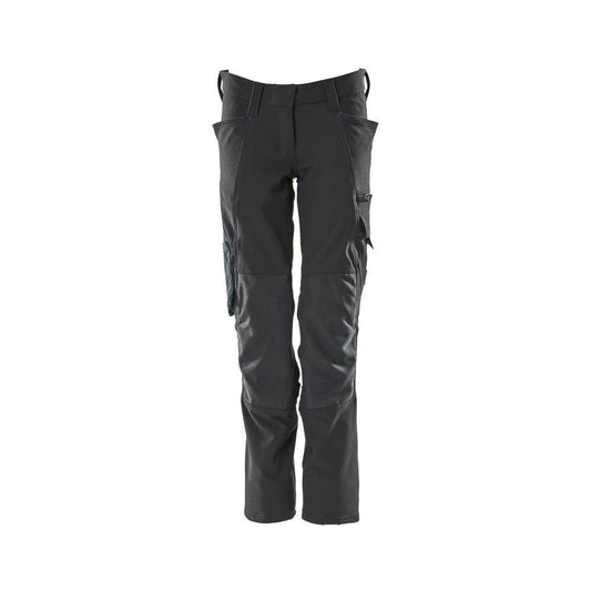 Pants, women, PEARL, knee pockets, stretch pants