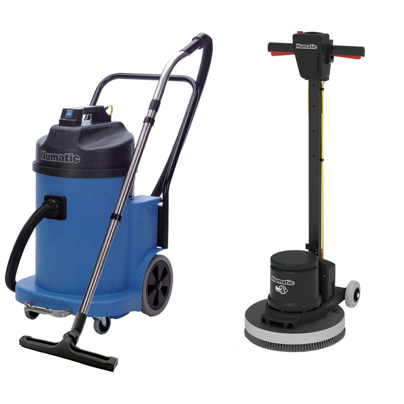 Numatic ESM set 2C HFM-1515R + SC brush + water vacuum cleaner WV-900-2 | Pack (1 piece)