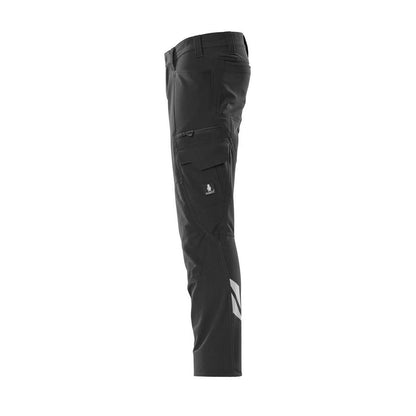 Pants, knee pockets, ULTIMATE STRETCH pants, black