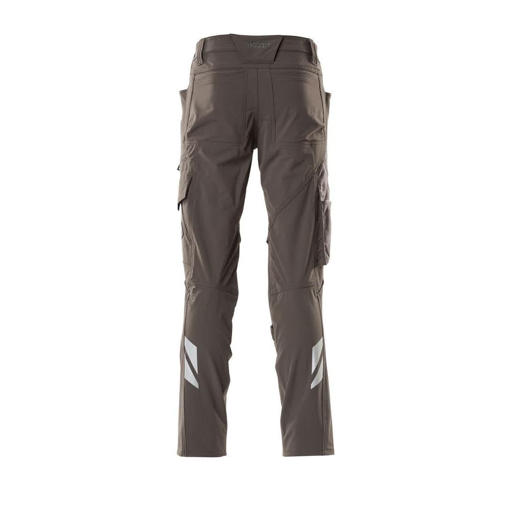 Pants, knee pockets, ULTIMATE STRETCH pants, dark anthracite
