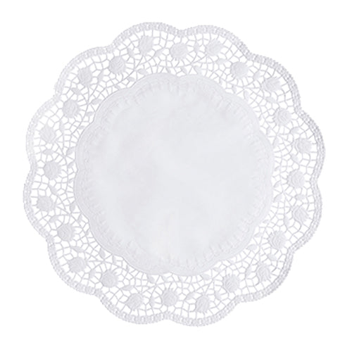 Die PAPSTAR Tortenspitzen rund Ø 33 cm weiß (8 Stück) von der PAPSTAR GmbH verfügen über eine solide Mitte und einen aufwendig gewellten Spitzenrand – ideal für die Präsentation Ihrer Backkreationen und perfekt für die Kuchenpräsentation.