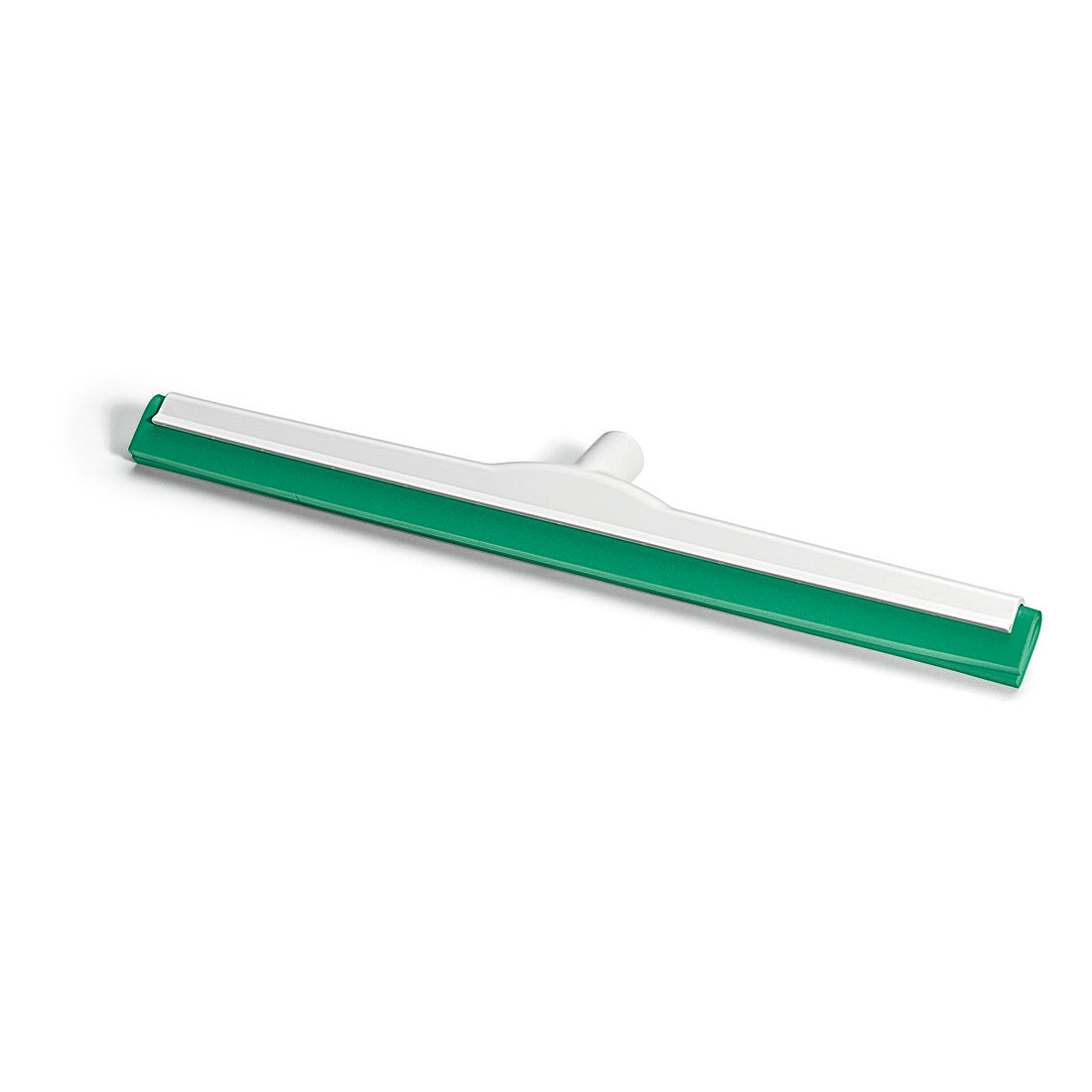 Der Nölle Profi Brush HACCP Wasserschieber mit glasfaserverstärktem Griff und Hygiene-Gummi, von Nölle Profi Brush Bürsten- & Pinseltechnik e.K., ist perfekt für die hygienische Reinigung geeignet und verfügt über ein robustes deutsches Gewinde.