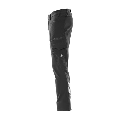 Pants, thigh pockets, ULTIMATE STRETCH pants, black