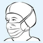 Foliodress mask anti splash | Pack (40 pieces)