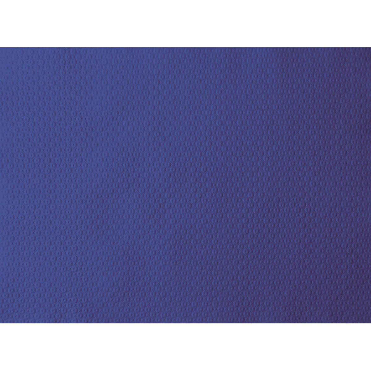 A close-up of the even, textured surface of the Duni GmbH paper placemat dark blue 30x40 cm with a subtle dot pattern - ideal for parties and events. The package contains 500 pieces.