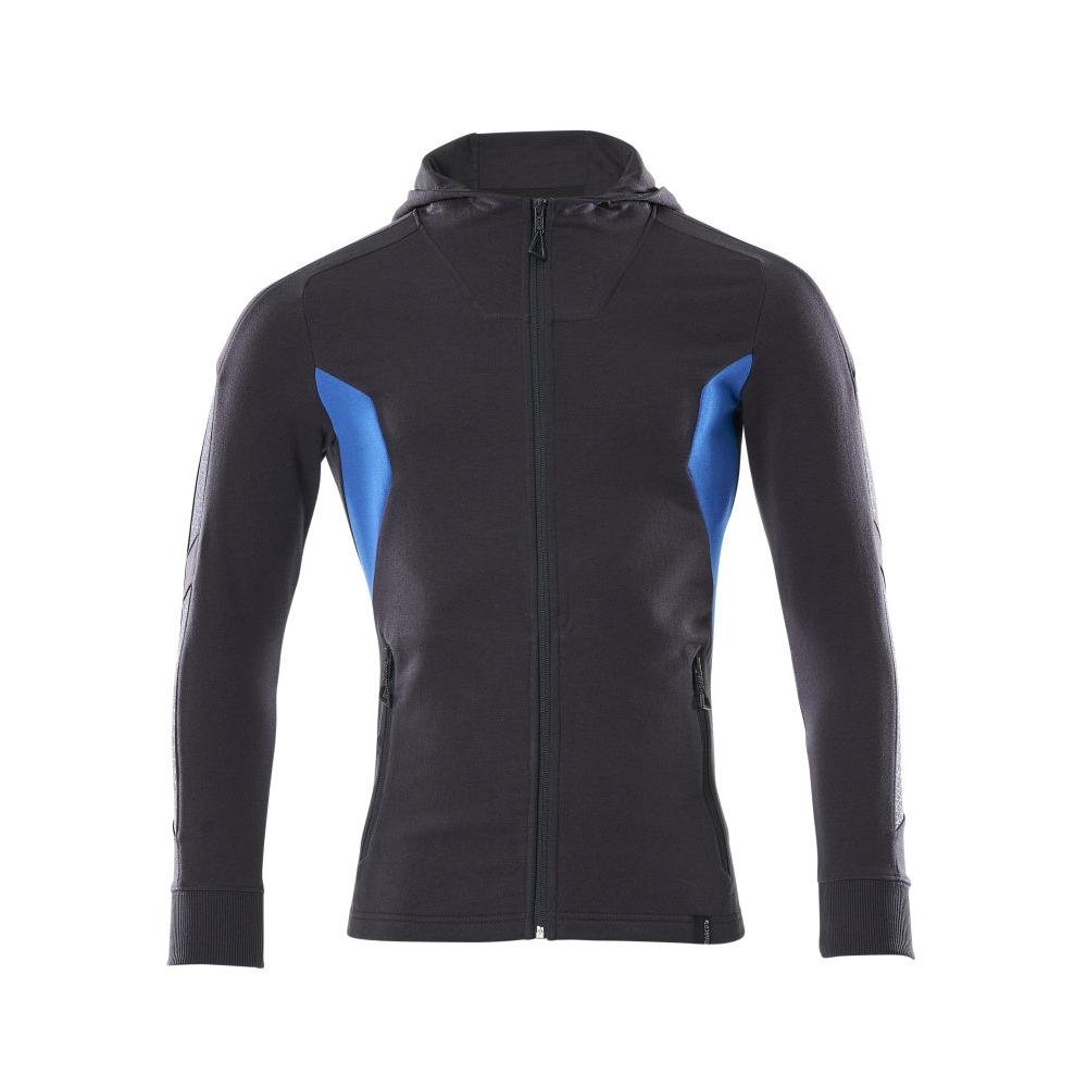 Hooded sweatshirt, modern fit zip-up sweatshirt