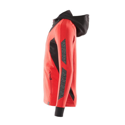 Hooded sweatshirt, modern fit zip-up sweatshirt