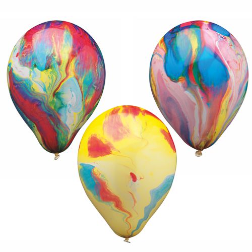 Die 8 Luftballons Ø 22 cm „Multicolour“ der PAPSTAR GmbH bestechen durch ihr leuchtendes Marmormuster – die ideale Partydekoration aus hochwertigem Latex. Jeder Beutel enthält 8 bunte Ballons, die sich vom schlichten weißen Hintergrund abheben.