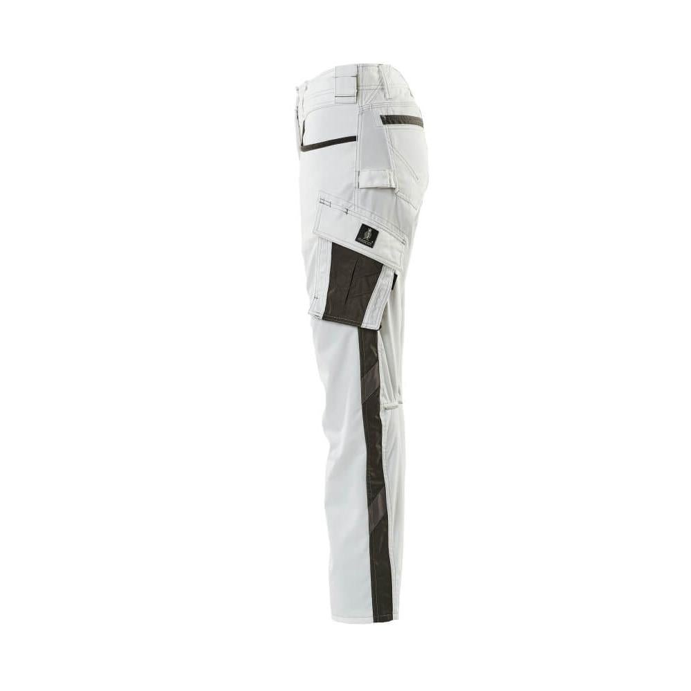 Trousers, women, diamond, two-tone trousers