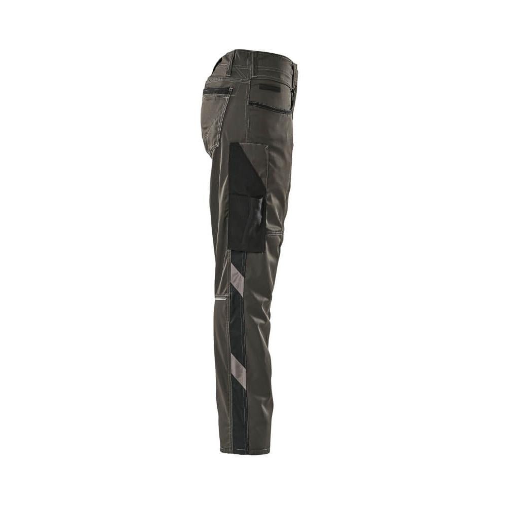 Trousers, women, diamond, two-tone trousers
