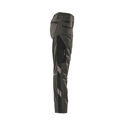 Trousers, women, diamond, two-tone trousers