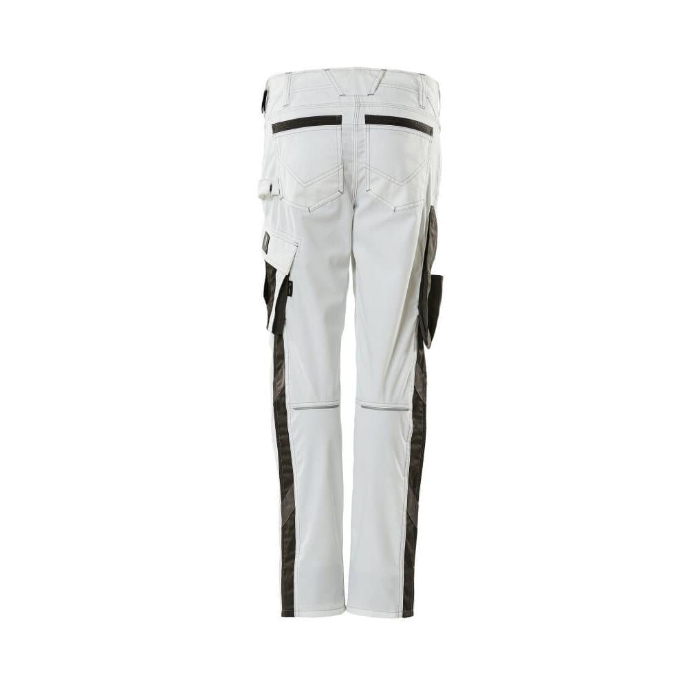 Trousers, women, pearl, two-tone trousers
