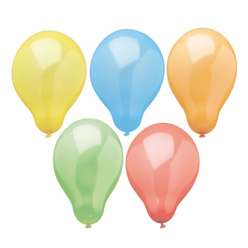 Die PAPSTAR 10 Luftballons Ø 19 cm farbig sortiert „Rainbow“ (Beutel, 10 Stück) von PAPSTAR GmbH bringen mit bunten Farben fröhliche Akzente zu festlichen Anlässen und erinnern an einen kleinen Regenbogen.