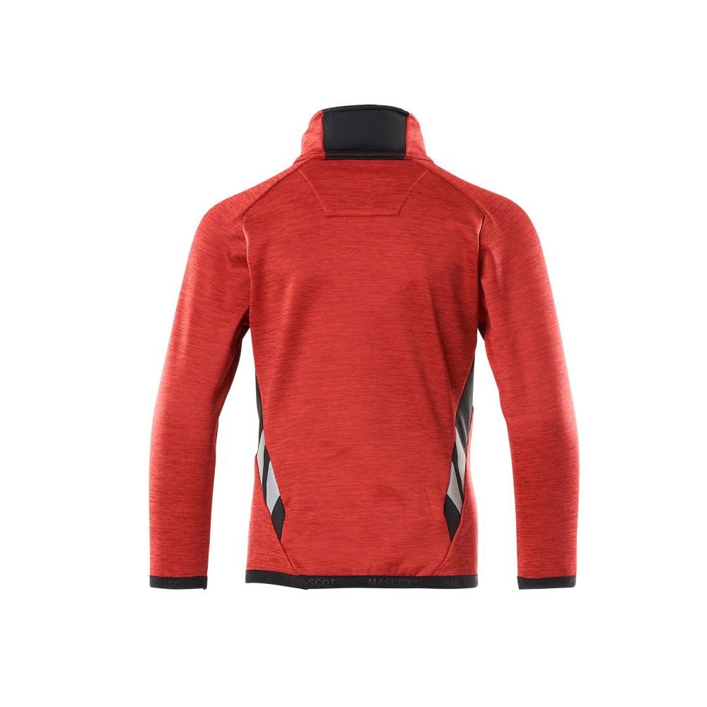 Fleece sweater for children, short zipper sweater for children