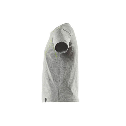 T-shirt for children, with print T-shirt for children, gray mottled