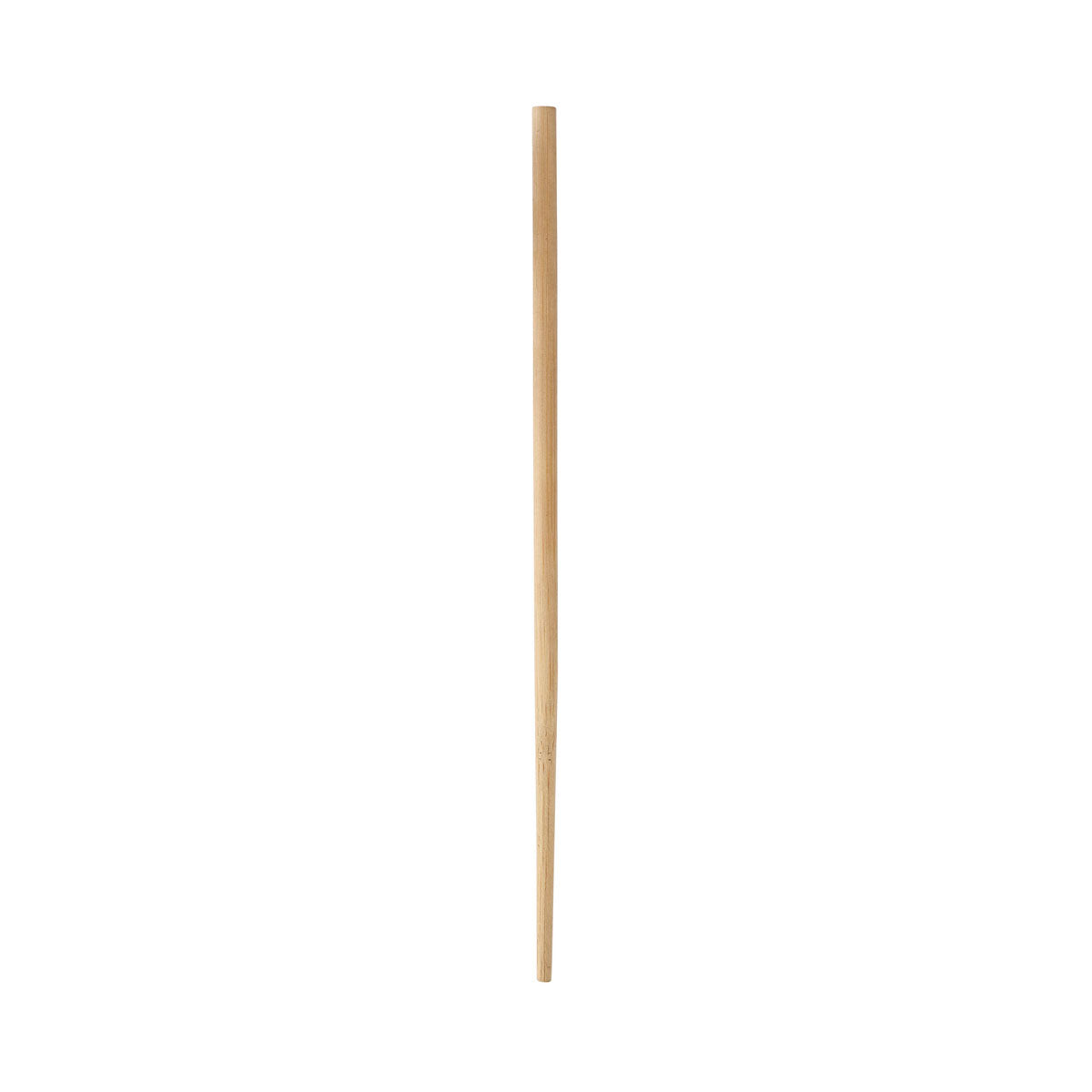 Ein Stäbchen Bambus 220 mm von Duni GmbH ist einzeln, vertikal auf weißem Hintergrund abgebildet. Das beige Holzstäbchen ist glatt, zylindrisch und läuft unten spitz zu. Die Packung enthält 100 Stück.