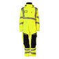 Winter overall CLIMASCOT®, light winter combination, hi-vis yellow/black