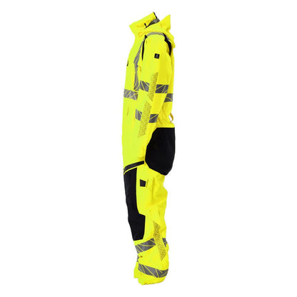 Winter overall CLIMASCOT®, light winter combination, hi-vis yellow/black
