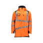 Parka CLIMASCOT® lining, light weight parka, hi-vis orange/black-blue