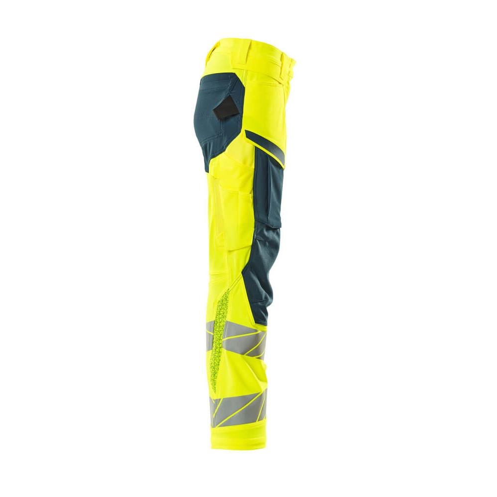 Pants, women, DIAMOND, knee pockets, stretch pants