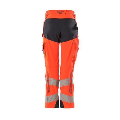 Pants, women, DIAMOND, knee pockets, stretch pants