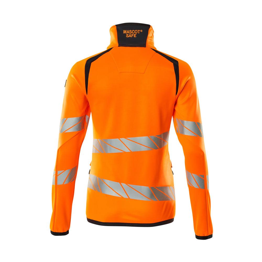 Fleece sweater with zip, women's microfleece jacket Multisafe