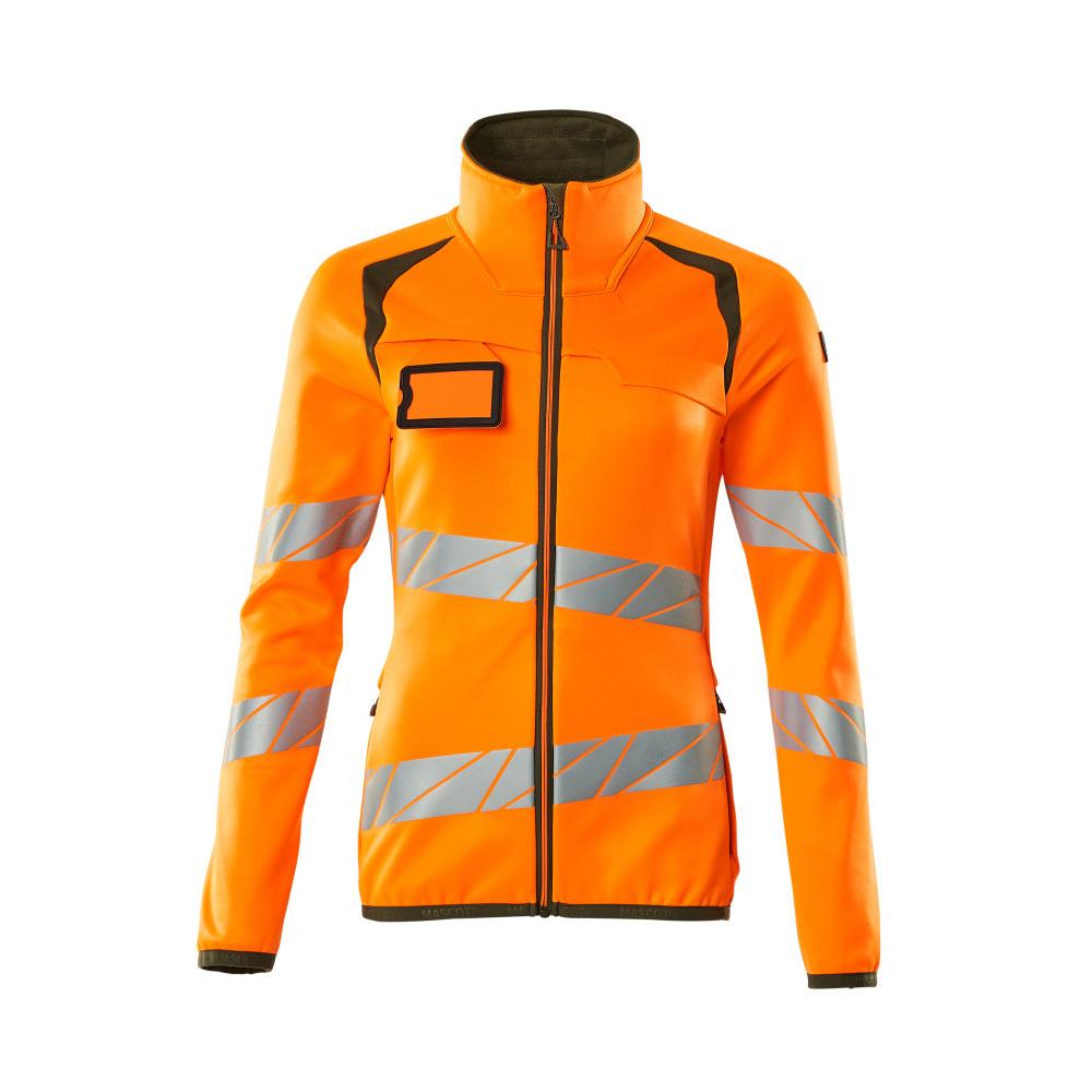 Fleece sweater with zip, women's microfleece jacket Multisafe