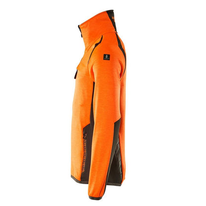 Fleece pullover with zip microfleece jacket