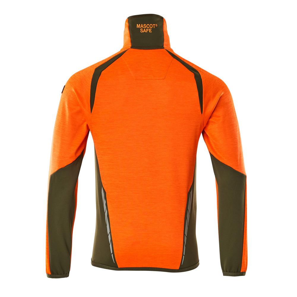 Fleece pullover with zip microfleece jacket