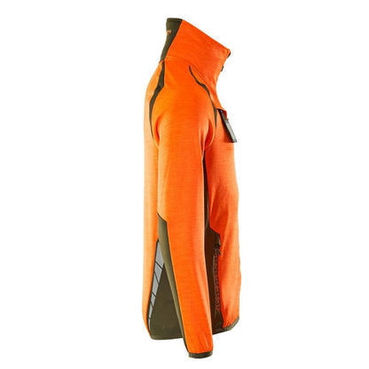 Fleece pullover with zip microfleece jacket