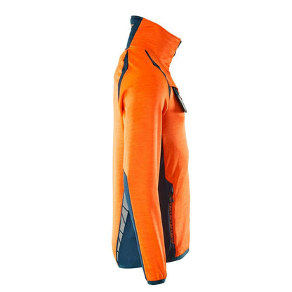 Fleece pullover with zip microfleece jacket