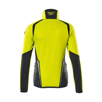 Fleece pullover with zip, women's microfleece jacket