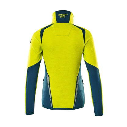 Fleece pullover with zip, women's microfleece jacket