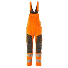 Dungarees, knee pockets, stretch inserts dungarees