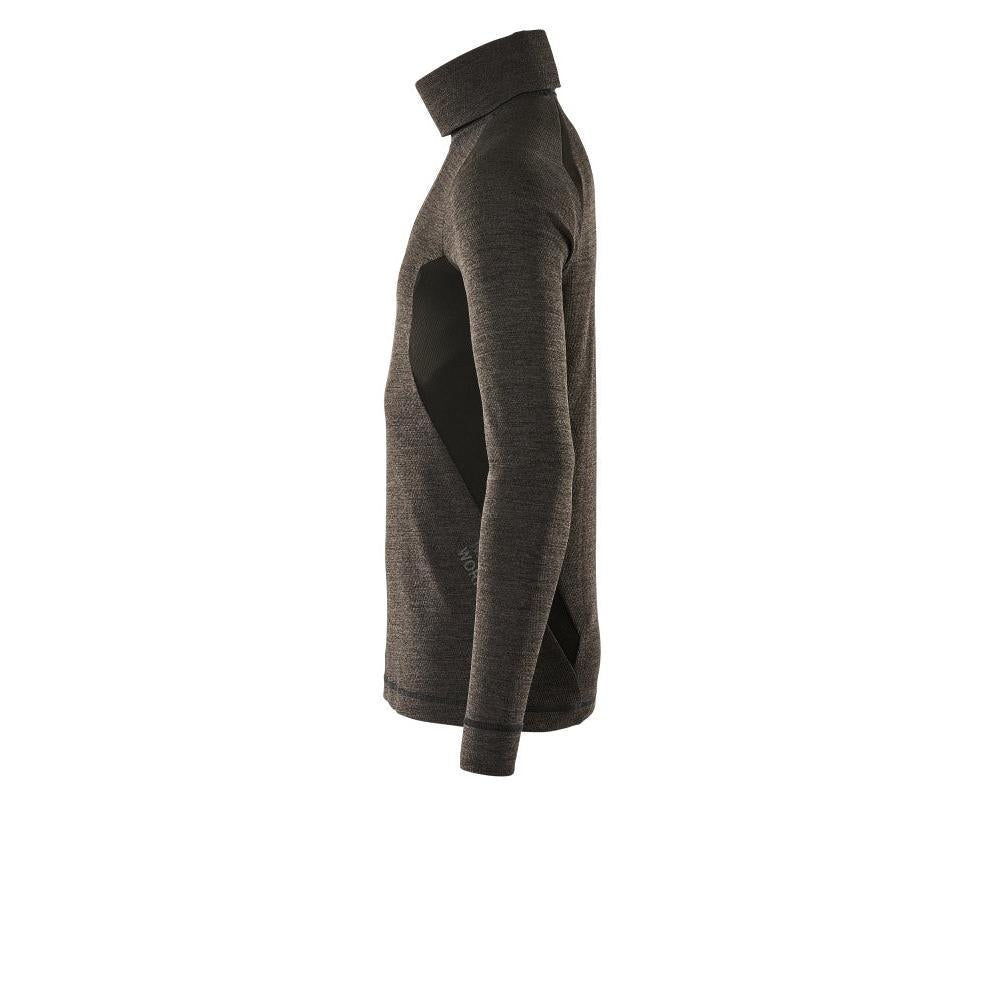 Functional undershirt, light weight functional undershirt, dark anthracite/black
