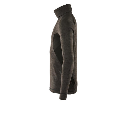 Functional undershirt, light weight functional undershirt, dark anthracite/black