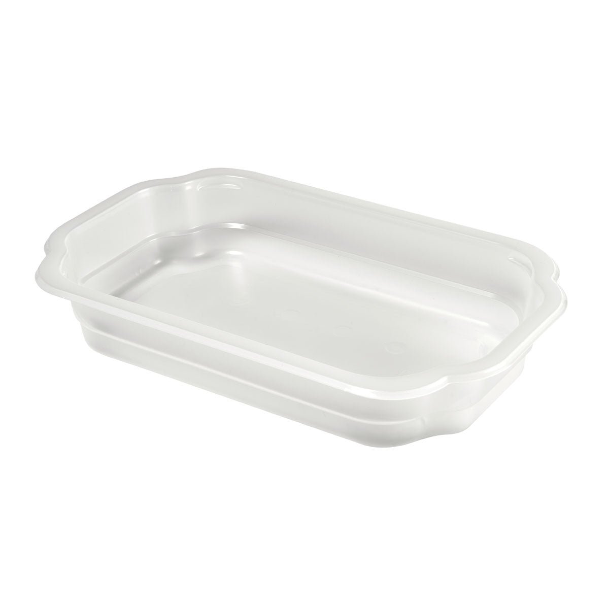 Die transparente PP-Schale Take-Away 250x159x43 von Duni GmbH (Packung à 246 Stück) ist rechteckig mit flacher Tiefe und eignet sich ideal als Verpackung für Speisen.