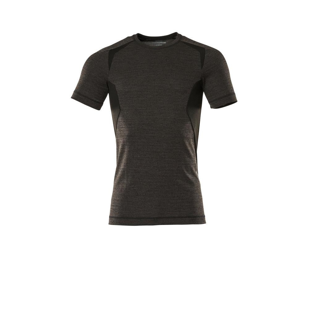 Functional undershirt, light weight functional undershirt, dark anthracite/black