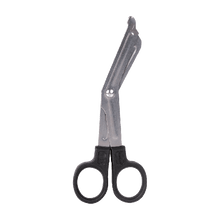 First Aid Scissors, 14.5 cm, knee-bend design, stainless steel, without CE marking