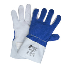 NITRAS CUT F, cut protection gloves, gray / blue